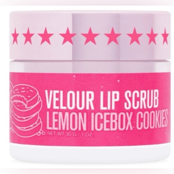 🍋JEFFREE STAR🍋Lemon Icebox Cookies Velour Lip Scrub/NIB - Picture 1 of 8
